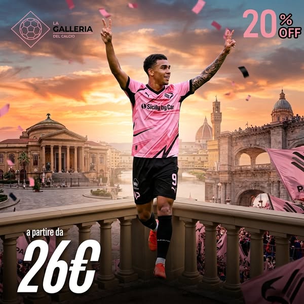 ARRIVATA LA NUOVA MAGLIA PALERMO HOME 2026-27!