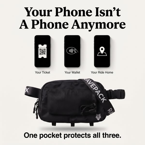 No Phone. No Ticket. No Ride Home.