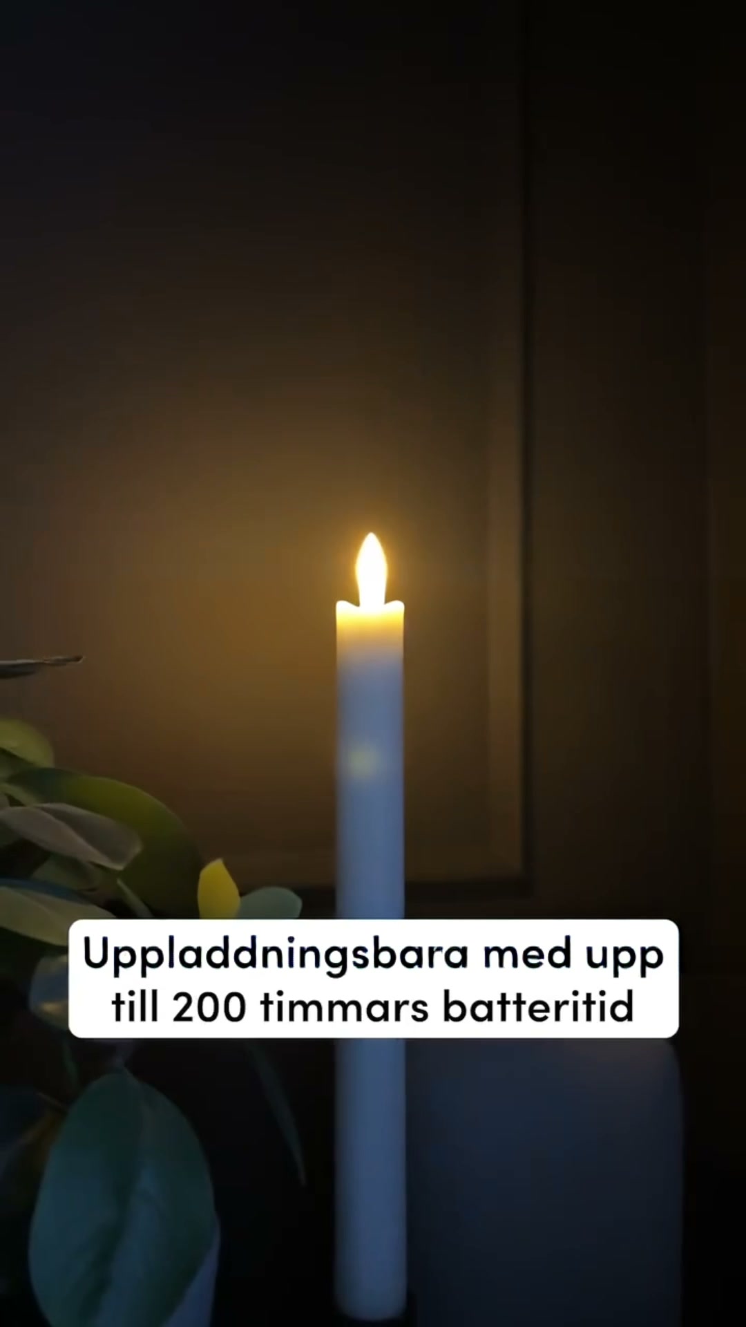 Laddningsbara Vaxljus