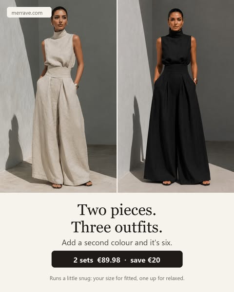 One set. Your whole day.