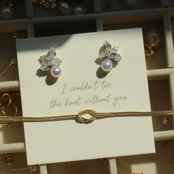 Knot Bracelet + Earring Sets!