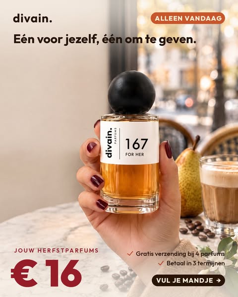 Alle parfums voor 16 €