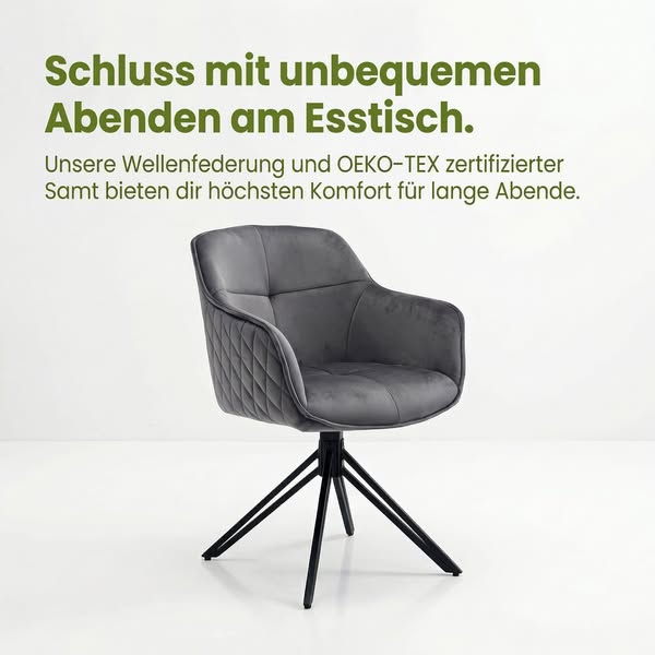 LINELE® Esszimmerstühle – Stil trifft Komfort