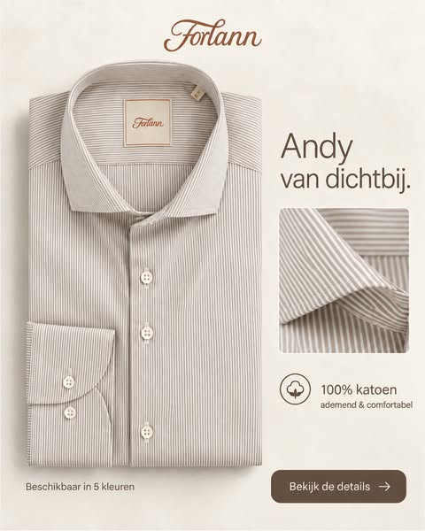 Andy – een hemd voor elk moment