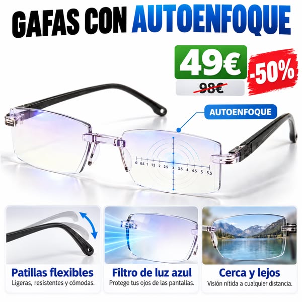 GAFAS QUE ENFOCAN SOLAS