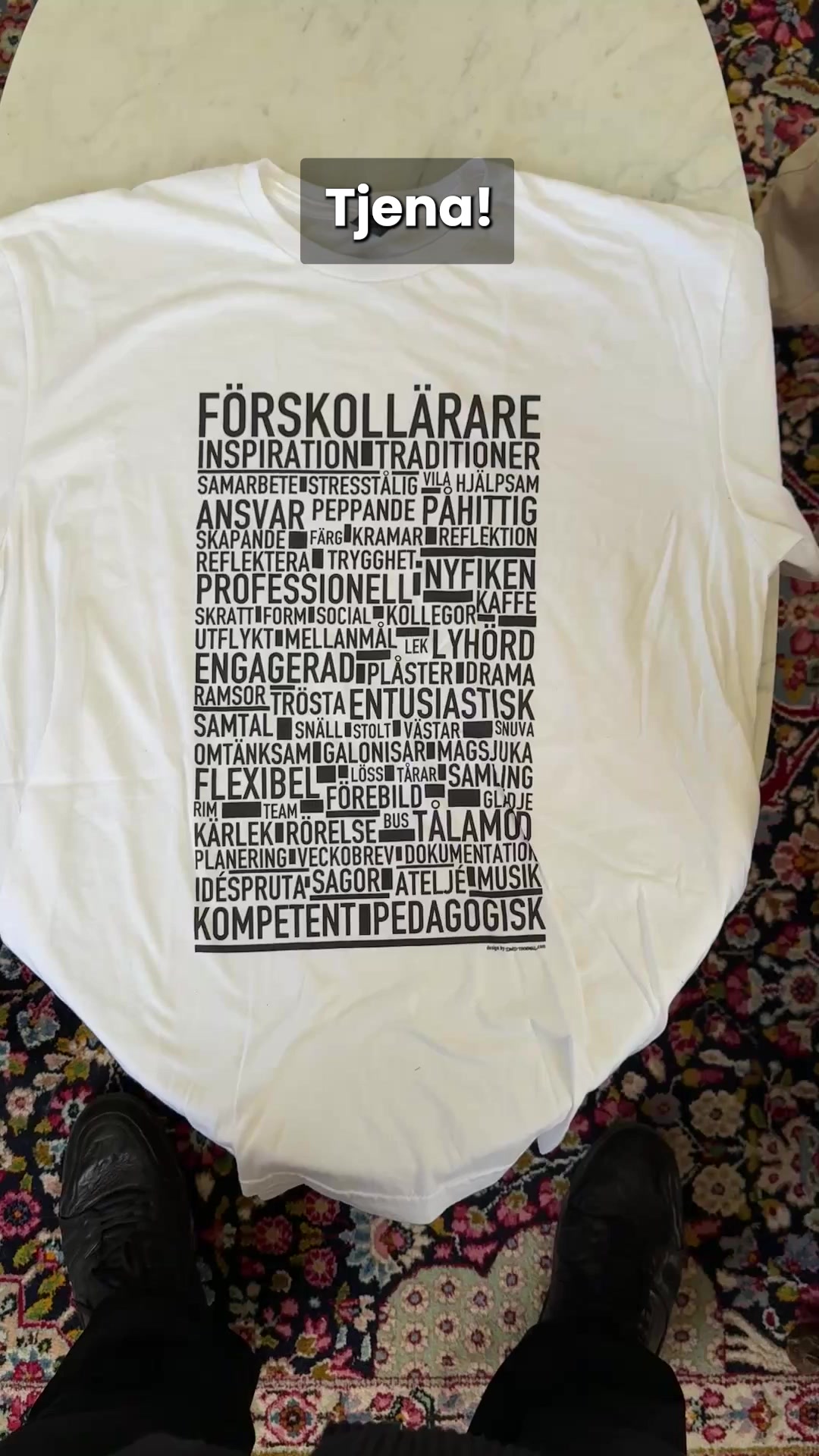Visa din yrkesstolthet på T-shirt!