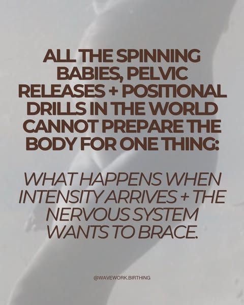 Nervous System Prep for Birth- $37