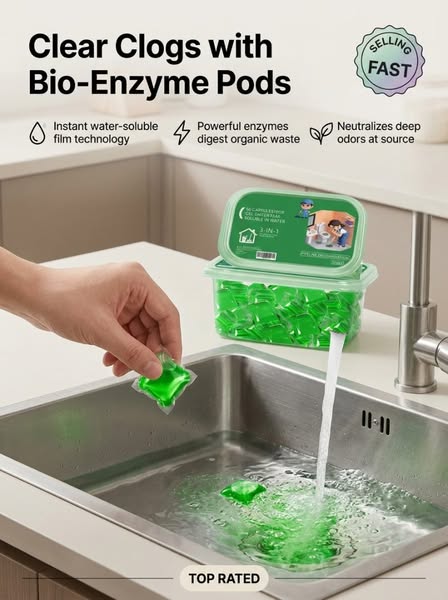Bio-Enzyme Drain Care Pods