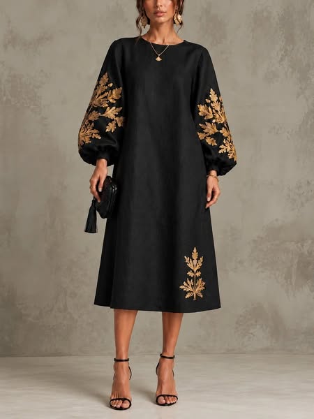 The Black Dress With A Luxury Touch