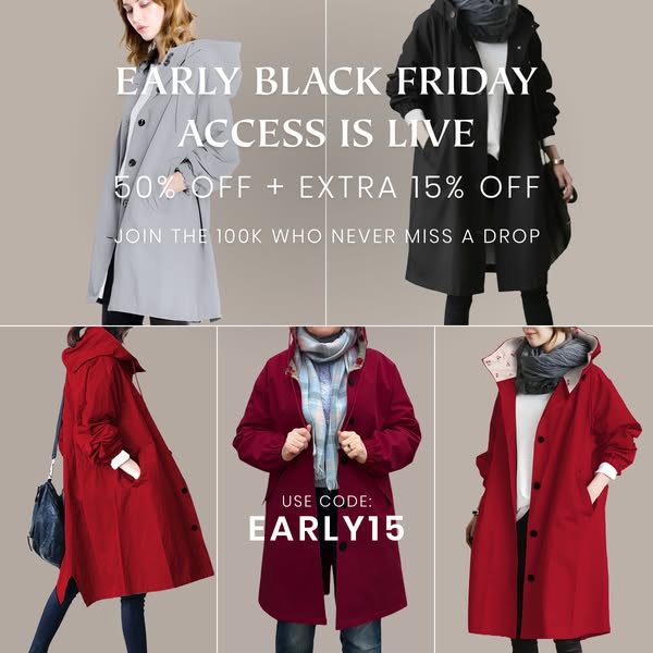 EARLY BLACK FRIDAY - UP TO 65% OFF