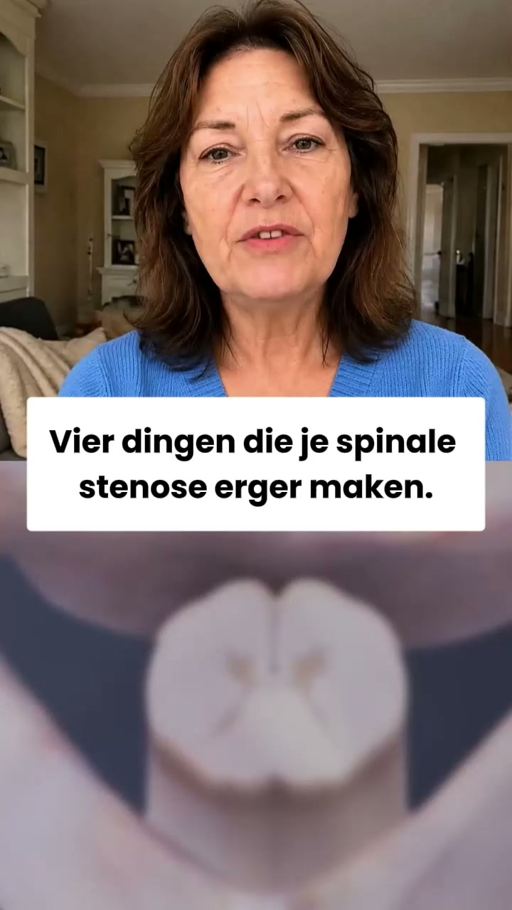 Waarom Spinale Stenose Steeds Erger Wordt (En Hoe Je Het Kunt Stoppen)