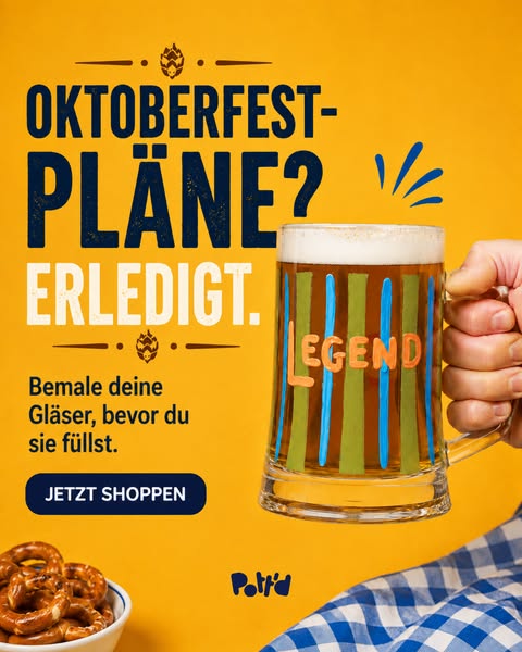 Gestalte dein eigenes Bierglas