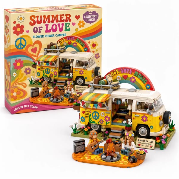 Flower Power Camper Set