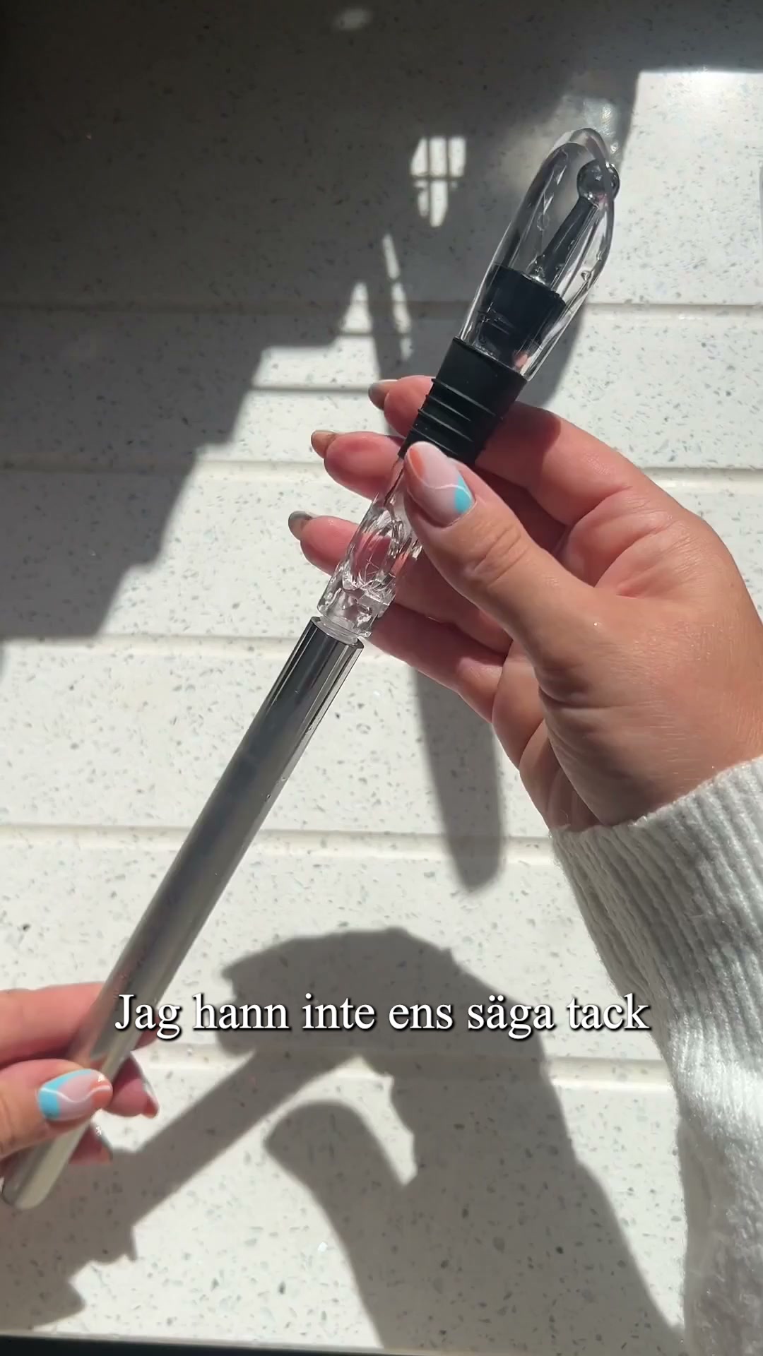 Från och med nu kommer ditt vin alltid hålla sig kallt.