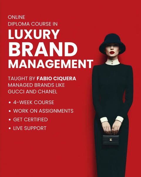 Learn luxury brand management