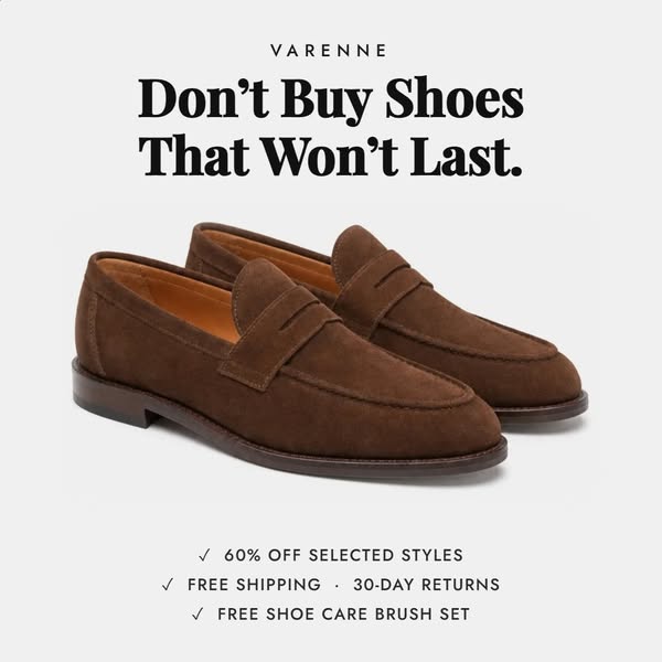 60% Off Leather Shoes
