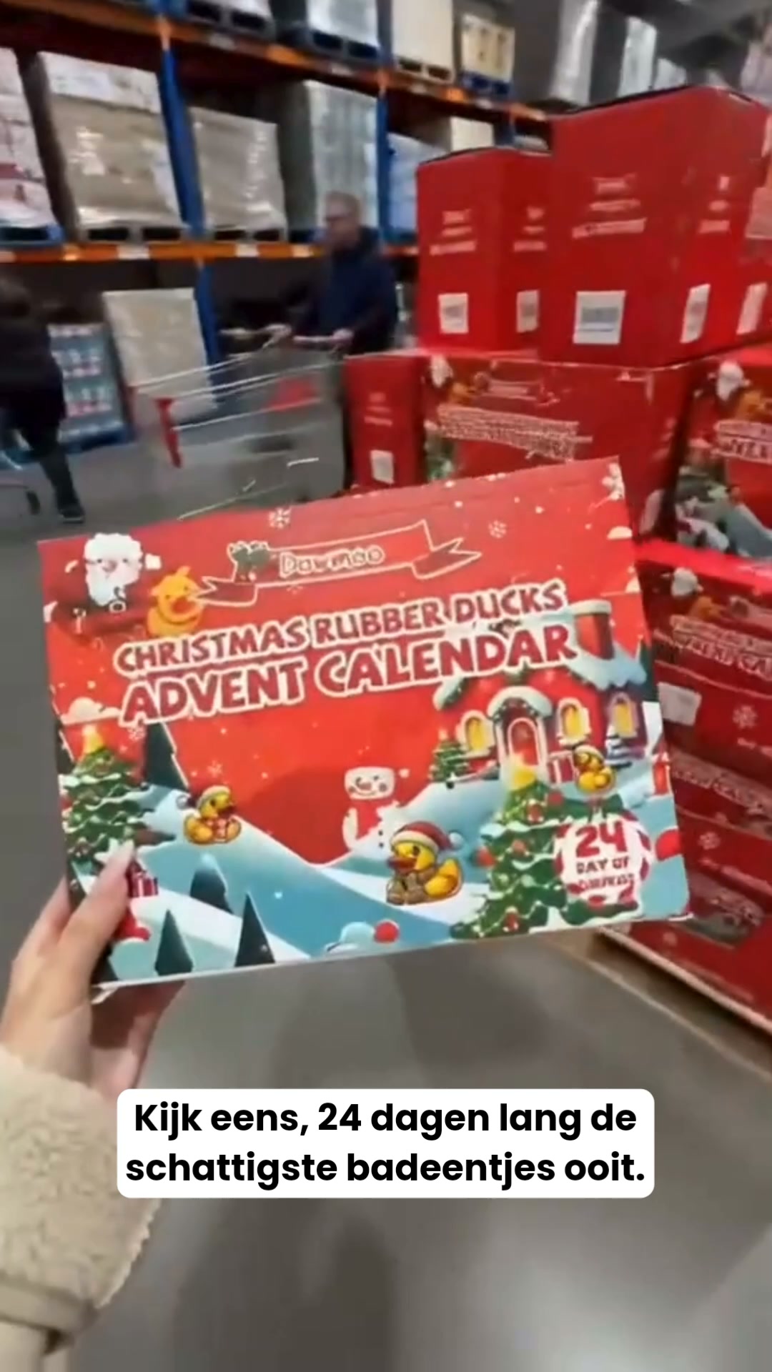Elke ochtend rennen ze naar de kalender. Elke. Ochtend.