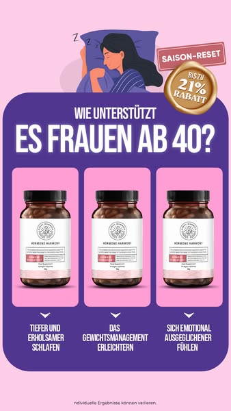 Bis zu 21% Rabatt auf Hormone Harmony