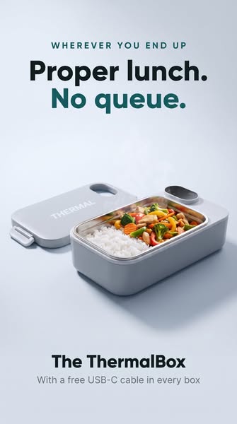 Hot Home-Cooked Lunch, Anywhere