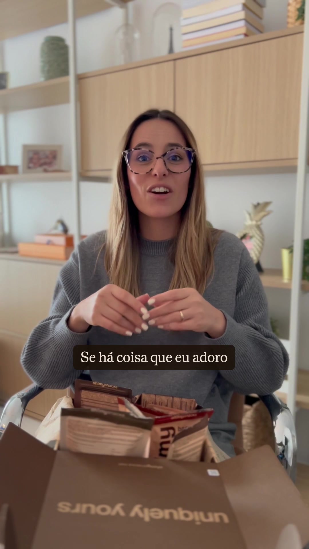 Snacks sempre à mão, 40 € por mês