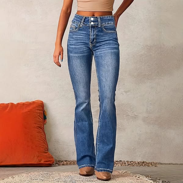 Vintage Stretch Micro Jeans Light blue-M$37.80