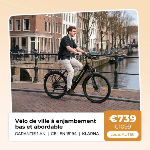 739€ au lieu de 1 099€ avec le code AUT60 !