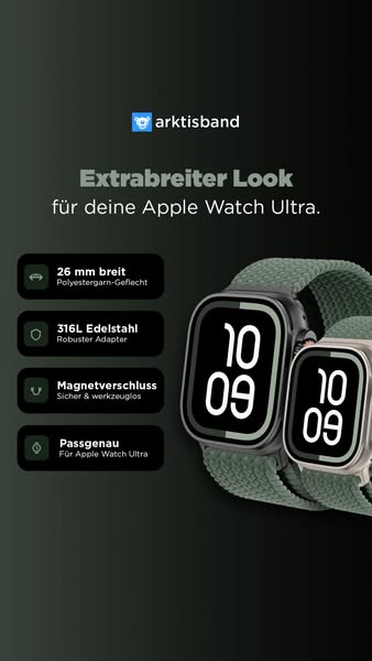 Das Nr. 1 arktisband für Apple Watch Utra