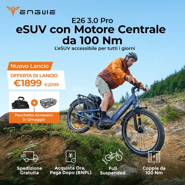 OFFERTA DI LANCIO: Risparmia €200 e ricevi un regalo esclusivo!