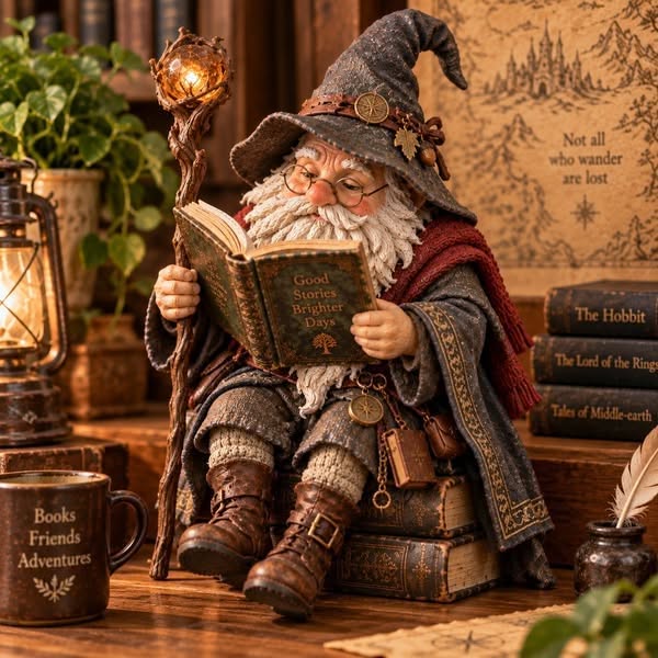 The Wandering Scholar Gnome