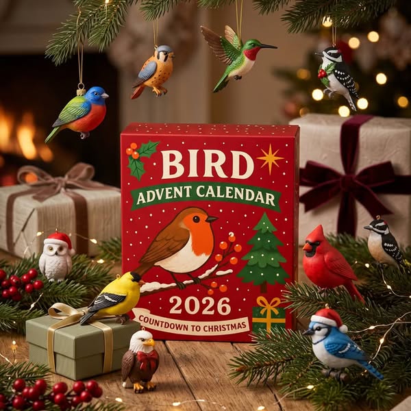 Limited Edition, Only 100 Sets Left! - Bird Advent Calendar 2026