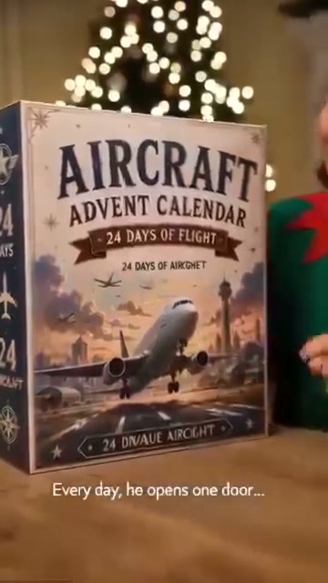 Your Christmas Countdown Just Took Flight