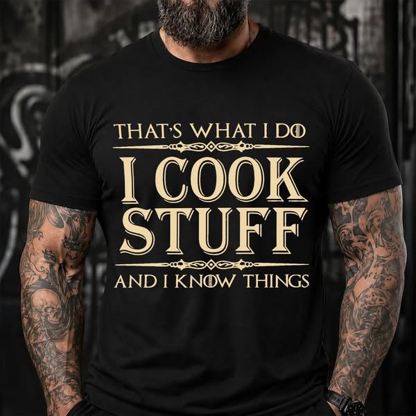 Cook Stuff & Know Things Tee