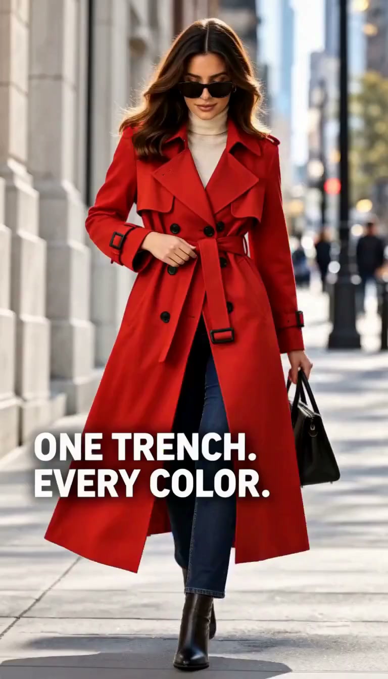 Stay Warm & Stylish in the Berkley Lane Trench!