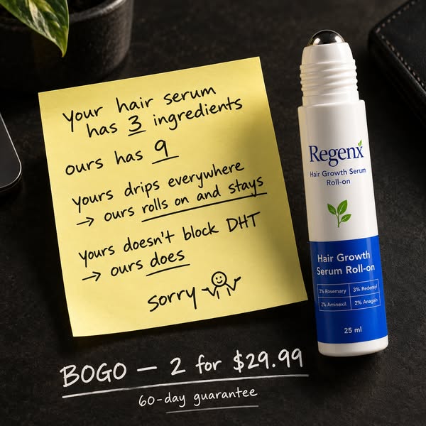 We owe your follicles an apology.