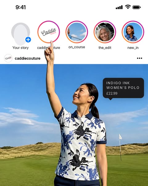 Indigo Ink Women's Polo