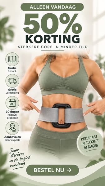 Train je core zonder urenlange workouts