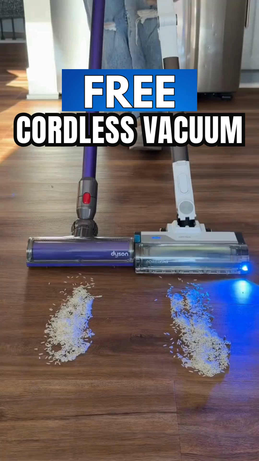 FREE CORDLESS VACUUM