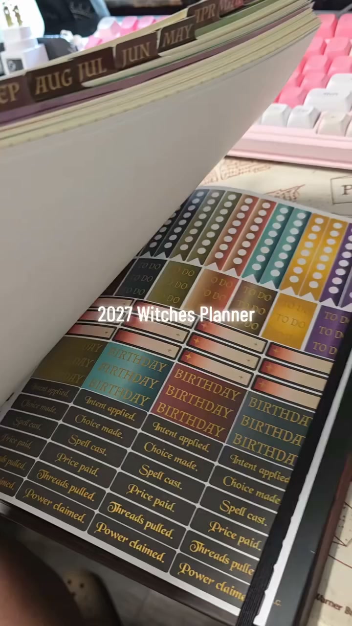 Plan Your Year Under the Moonlight — 2027 Waiting for the Night Planner