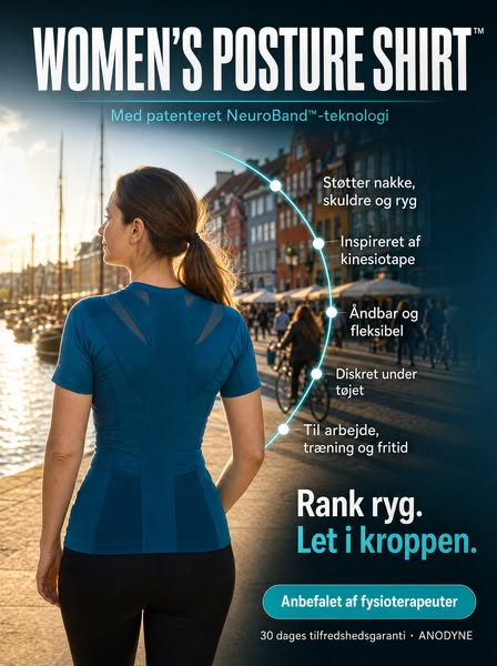 Få en pænere og sundere kropsholdning