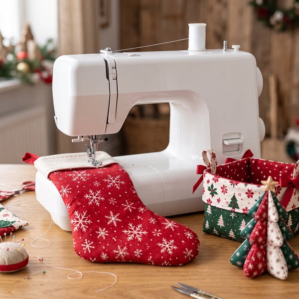 10 Christmas Sewing Projects in One Easy PDF Bundle