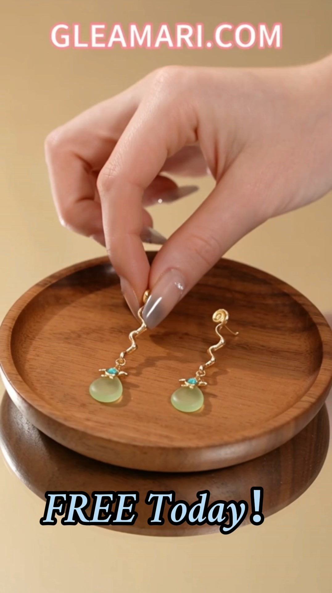 Starfish Sea Glass Earrings