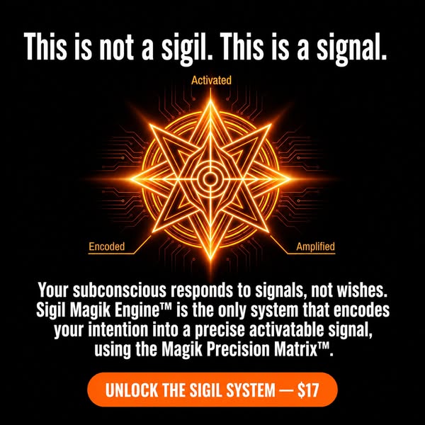 Unlock the Sigil System, $17