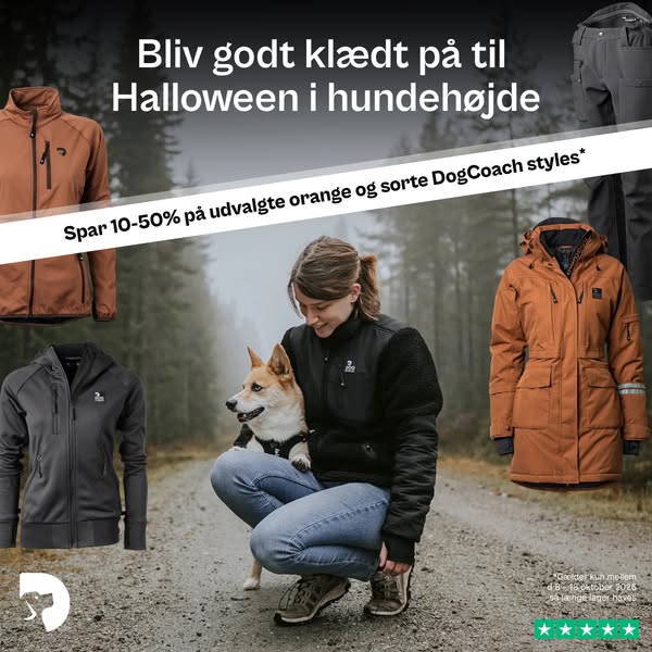 Spar 10–50 % på udvalgte DogCoach-favoritter