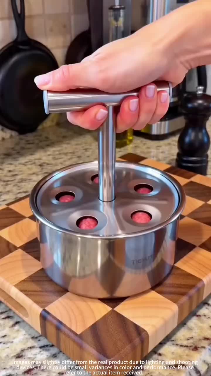 PRE-SALE 20 DAYS - Stainless Steel Meatball Maker