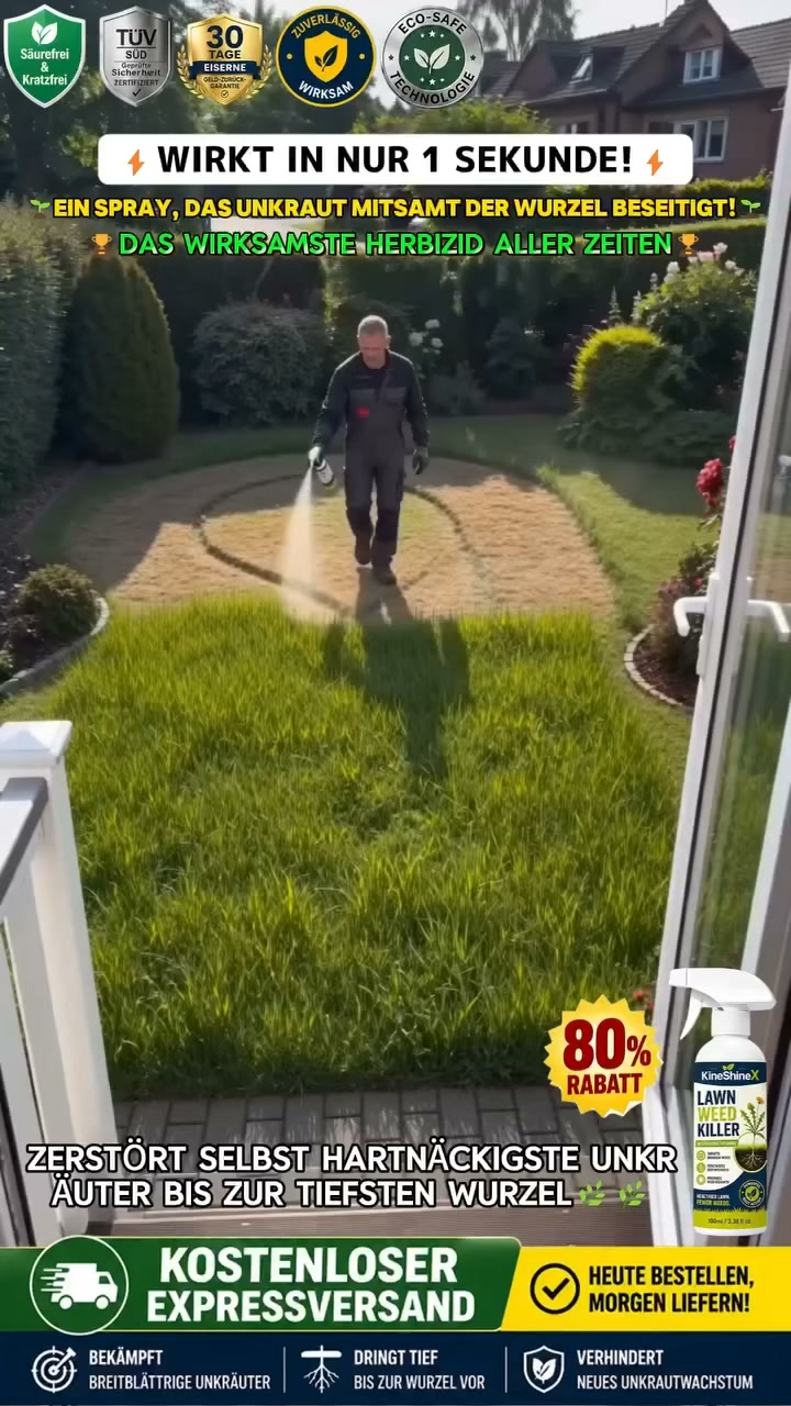 Gartenpflege • Unkrautfrei • 5 Jahre Schutz • Bodenschonend