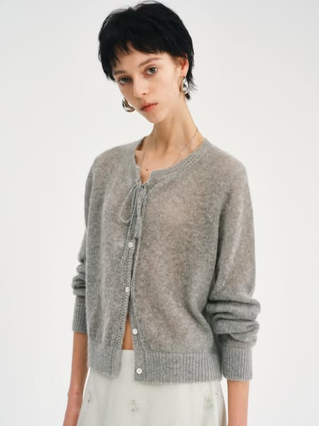 The Lumen Tie Cardigan