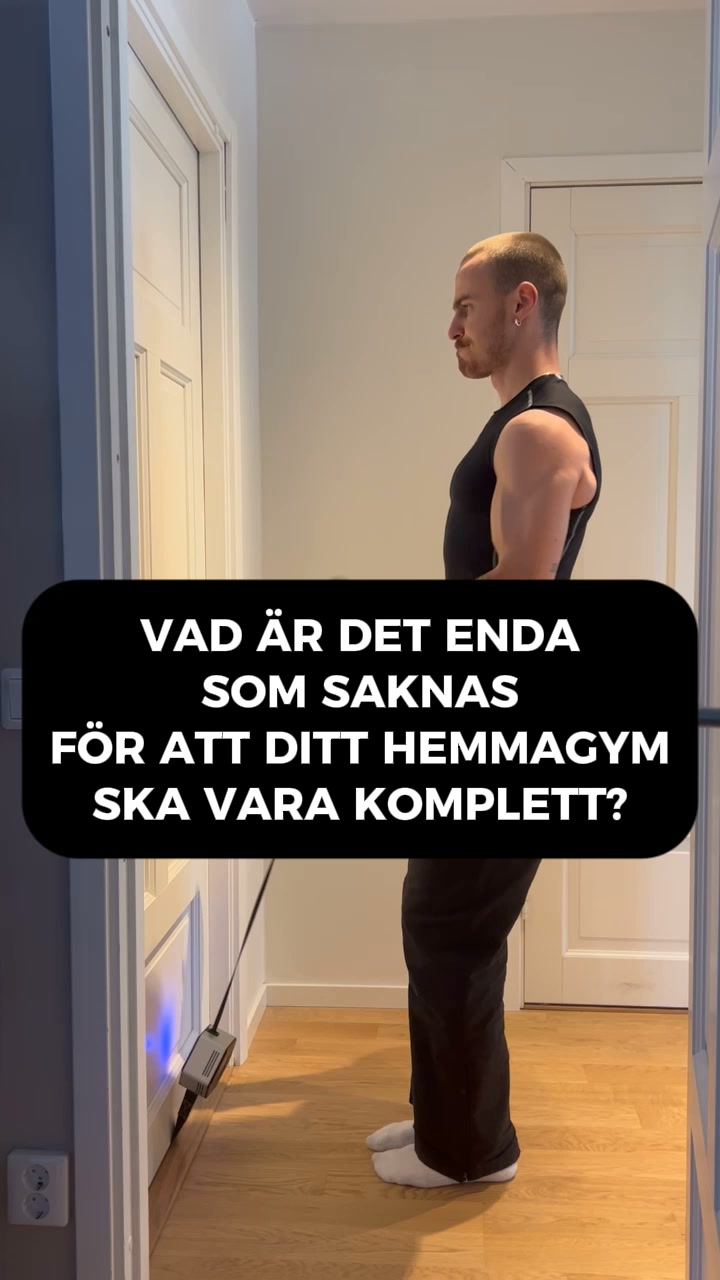 Det enda som saknas i ditt hemmagym