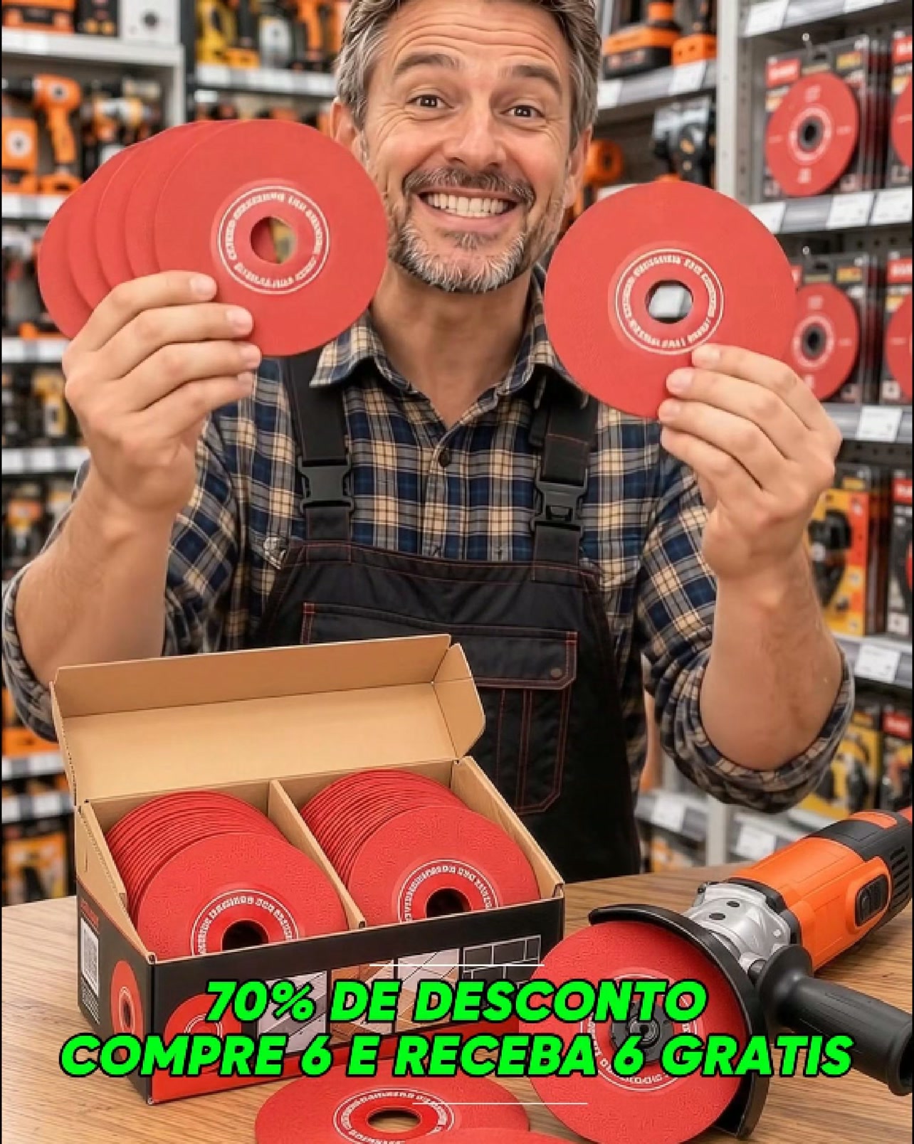 70% DESCONTO