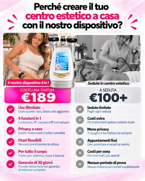 Il tuo centro estetico a casa