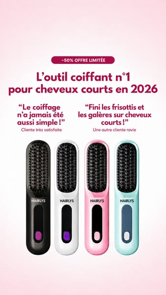 Le lissage sans plaques, en 2 minutes